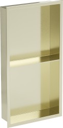 MEXEN - X-Wall-R X-Wall-R modul pro vestavbu do stěny s policí 60x30 cm, zlatá (1950603010S)