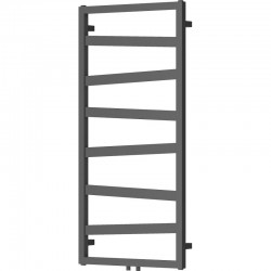 MEXEN - Zoom otopný žebřík/radiátor dekorativní 1100 x 530 mm, 376 W, antracit (W130-1100-530-00-66)