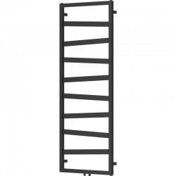 MEXEN - Zoom otopný žebřík/radiátor dekorativní 1430 x 530 mm, 477 W, černá (W130-1430-530-00-70)
