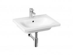 Mio-N Umyvadlo 55x45 cm, s přepadem, s otvorem pro baterii, Jika perla, bílá (H8127121001041)