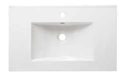 Nábytkové umyvadlo Naturel Modena 81x46 cm otvor pro baterii uprostřed M8046 (M8046)