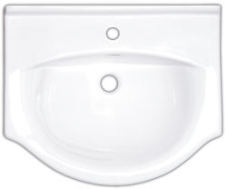 Nábytkové umyvadlo Naturel Pro 66x51 cm otvor pro baterii uprostřed HA5665 (HA5665)