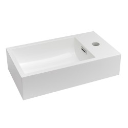 Nábytkové umyvadlo Naturel Verona 46x26 cm s otvorem pro baterii VE4626 (VE4626)