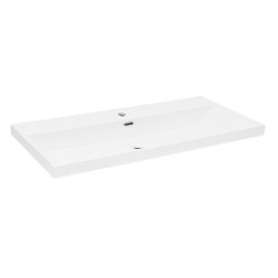 Nábytkové umyvadlo SAT B-Way 101x46,5 cm otvor pro baterii uprostřed SATBW10046 (SATBW10046)