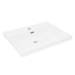 Nábytkové umyvadlo SAT B-Way 61x46,5 cm otvor pro baterii uprostřed SATBW6046 (SATBW6046)