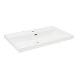 Nábytkové umyvadlo SAT B-Way 81x46,5 cm otvor pro baterii uprostřed SATBW8046 (SATBW8046)