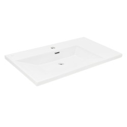 Nábytkové umyvadlo SAT B-Way 81x46 cm otvor pro baterii uprostřed SATBWA8046 (SATBWA8046)