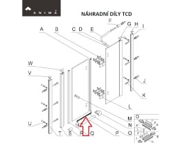 Náhradní díl Siko Comfort NDTCD280TOB (NDTCD280TOB)