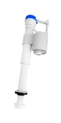 Napouštěcí ventil 1/2' CERSANIT spodní včetně plastové matky - šedý plovák (K99-11X)