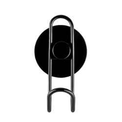 Nástěnný samolepící háček černý AWD Interior 1663 (AWD02091663)