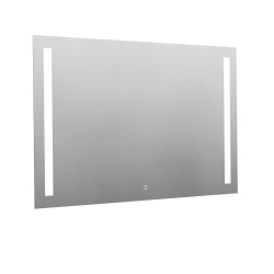 Naturel - Hranaté zrcadlo 120x70 cm s LED osvětlením, topná fólie, senzor s nastavitelnou teplotou 2700-6500K, IP44 ZIL12070TLEDS (ZIL12070TLEDS)