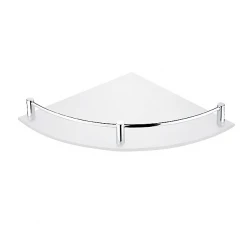 ND Nimco - chrom sklo police rohové 1091RA-26 (1091RA-26)