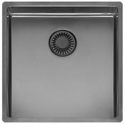 Nerezový dřez Reginox New York 40x40, R38710, Gun Metal (R38710)