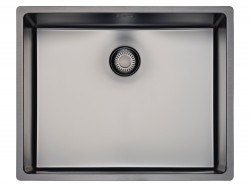 Nerezový dřez Reginox New York 50x40, R35146, Gun Metal Silver (R35146)