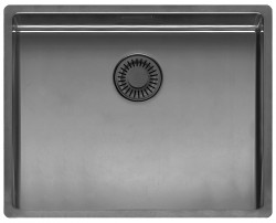 Nerezový dřez Reginox New York 50x40, R38741, Gun Metal (R38741)