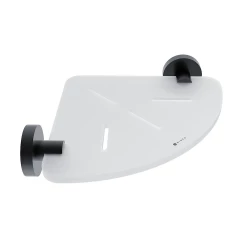 Nimco IXI černá rohová police  plexiglass/černá UNC X208-90 (UNC X208-90)