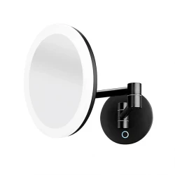 Nimco Model 20200 černá mat kosmetické zrcátko s LED podsvícením ZK 20265-90 (ZK 20265-90)