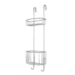 Nimco Trend chrom závěsná police dvoupatrová  TR 02-26 (TR 02-26)