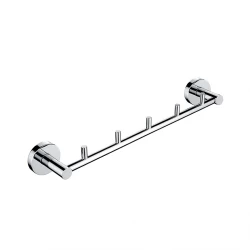 Nimco Unix chrom držák s 5-ti háčky UN 13054-5-26 (UN 13054-5-26)