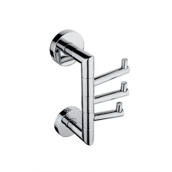 Nimco Unix chrom háček otočný trojitý   UN 13099-26 (UN 13099-26)