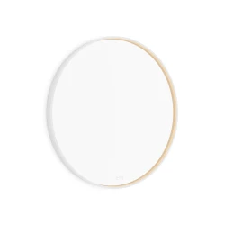 Nimco zrcadlo bílé LED kulaté  800 mm Model ZP 31000 bílá se dvěma dotykovými senzory   (ZPB 31002RVX-05)