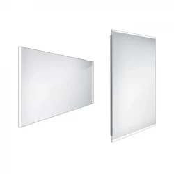 Nimco zrcadlo LED 1000 x 700 Model 11000 hliníkový rám ZP 11004 (ZP 11004)
