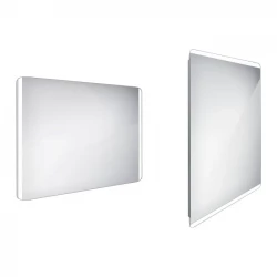 Nimco zrcadlo LED 1000 x 700 Model 17000 hliníkový rám ZP 17004 (ZP 17004)