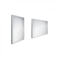 Nimco zrcadlo LED  400 x 600 Model 13000 hliníkový rám ZP 13000 (ZP 13000)