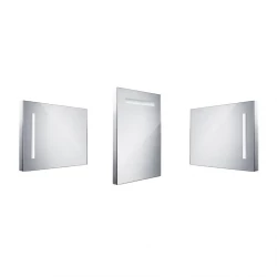 Nimco zrcadlo LED  500 x 700 Model 1000 hliníkový rám ZP 1001 (ZP 1001)