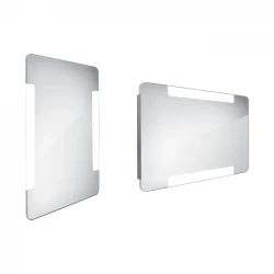 Nimco zrcadlo LED  500 x 800 Model 18000 hliníkový rám ZP 18001 (ZP 18001)