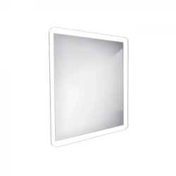 Nimco zrcadlo LED  600 x 600 Model 19000 hliníkový rám ZP 19066 (ZP 19066)