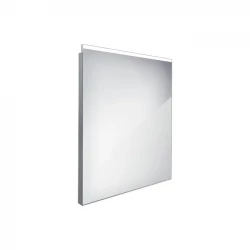 Nimco zrcadlo LED  600 x 700 Model 8000 hliníkový rám ZP 8002 (ZP 8002)