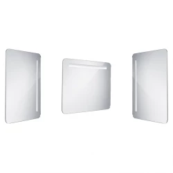 Nimco zrcadlo LED  800 x 600 Model 2000 hliníkový rám ZP 2003 (ZP 2003)