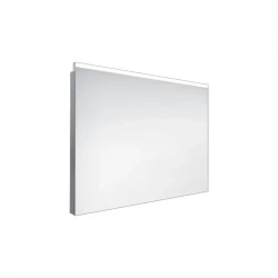 Nimco zrcadlo LED  800 x 600 Model 8000 hliníkový rám ZP 8003 (ZP 8003)