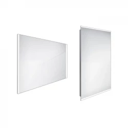 Nimco zrcadlo LED  900 x 700 Model 11000 hliníkový rám ZP 11019 (ZP 11019)