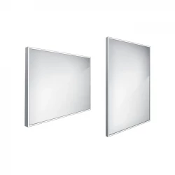 Nimco zrcadlo LED  900 x 700 Model 13000 hliníkový rám ZP 13019 (ZP 13019)