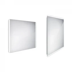 Nimco zrcadlo LED  900 x 700 Model 17000 hliníkový rám ZP 17019 (ZP 17019)