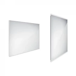 Nimco zrcadlo LED  900 x 700 Model 9000 hliníkový rám ZP 9019 (ZP 9019)