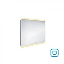 Nimco zrcadlo LED senzor  900 x 700 Model 12000 hliníkový rám ZP 12019V (ZP 12019V)