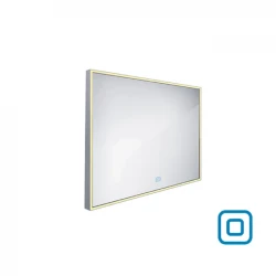 Nimco zrcadlo LED senzor  900 x 700 Model 13000 hliníkový rám ZP 13019V (ZP 13019V)