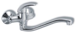 NOVASERVIS - Dřezová baterie 100 mm lékařská páka Metalia 55 chrom (55074L,0)