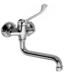 NOVASERVIS - Dřezová baterie 100 mm lékařská páka Metalia 55 chrom (55074L/T,0)