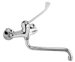 NOVASERVIS - Dřezová baterie 150 mm lékařská páka Metalia 55 chrom (55070L/T,0)