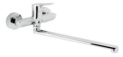 NOVASERVIS - Dřezová umyvadlová baterie 150 mm Metalia 54 FLOW, chrom (54078,0E)