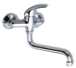 NOVASERVIS - Dřezová umyvadlová baterie 150 mm Metalia 55 chrom (55070/T,0)