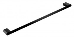 NOVASERVIS - Držák ručníků 600 mm Titania Naty černá (66628,5)