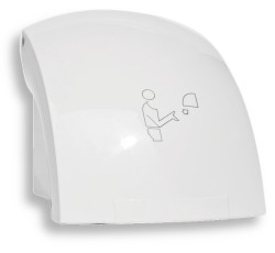 NOVASERVIS - Elektrický senzorový osoušeč rukou, 1500 W, bílý (69091,1)