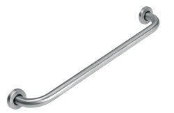 NOVASERVIS - Madlo rovné 700 mm s krytkami kartáčovaná nerez (R6670,4)