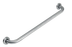 NOVASERVIS - Madlo rovné 800 mm s krytkami kartáčovaná nerez (R6680,4)