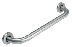 NOVASERVIS - Madlo rovné s krytkami 400 mm kartáčovaná nerez (R6640,4)